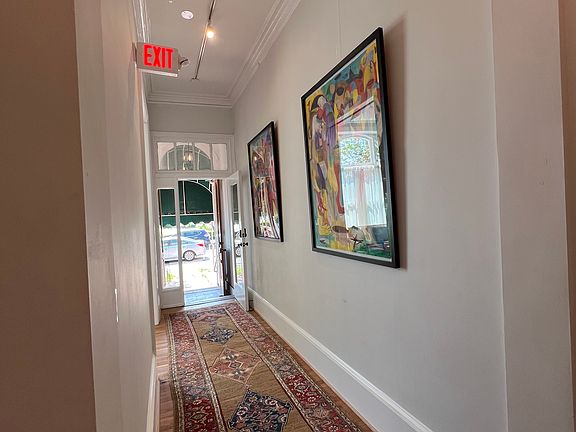 Entry hall to front of building