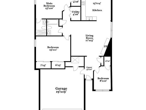 2nd image of 3822 Rosette Dr