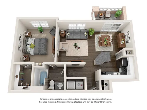 Floor plan A1U