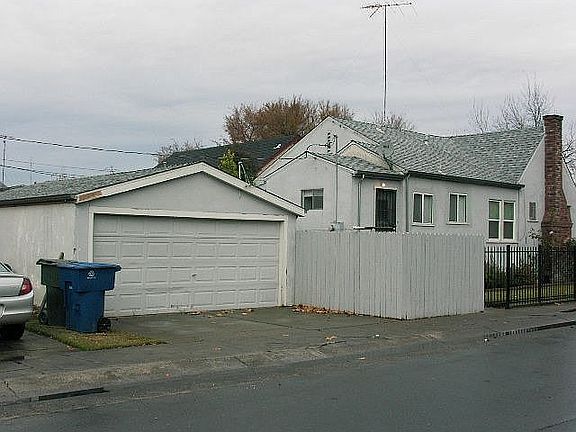Home has detached 2 car garage with 5'x20' storage room