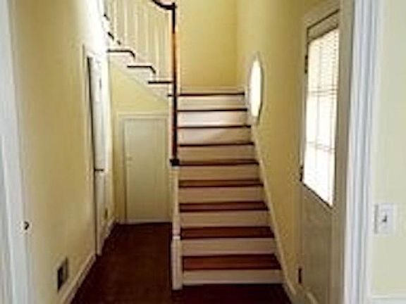 Foyer with guest bath