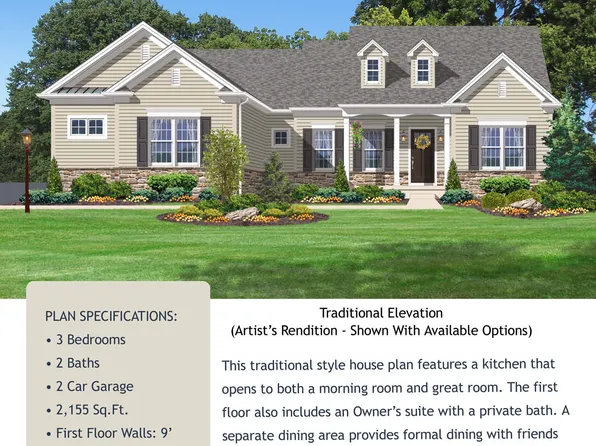 Hawthorn - Traditional Plan, Old Orchard at Stones Crossing