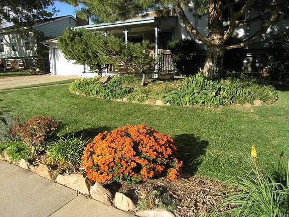 Front of house in Fall 