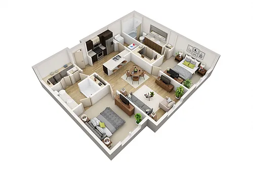 Floor plan B2A