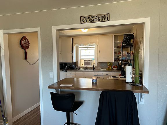 Kitchen from the living room