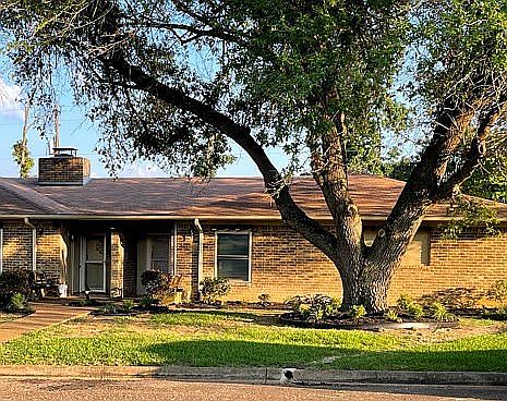 Recent front landscaping