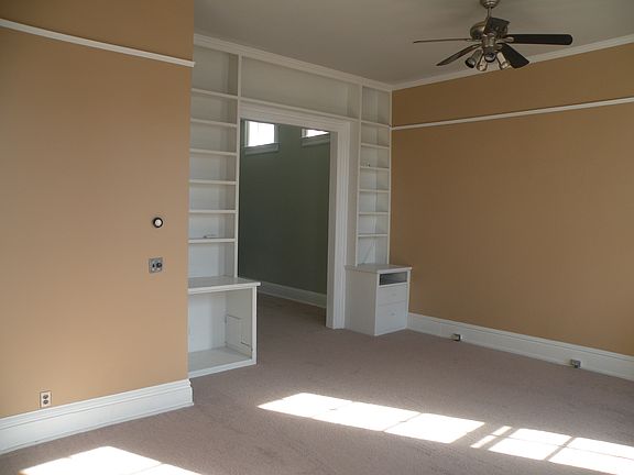 Living Room w/ Bookcases