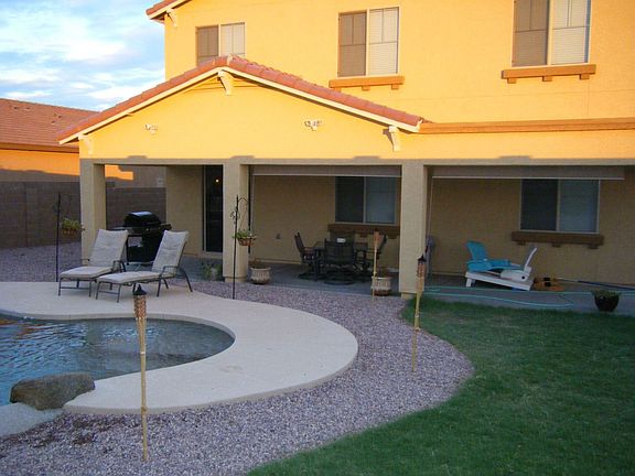oversized lot, very private