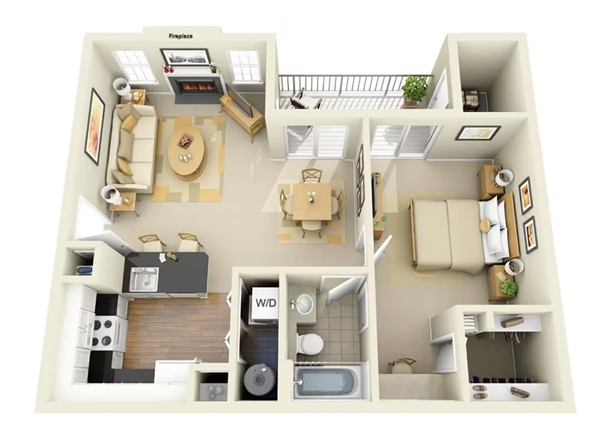 Floor plan Cooper