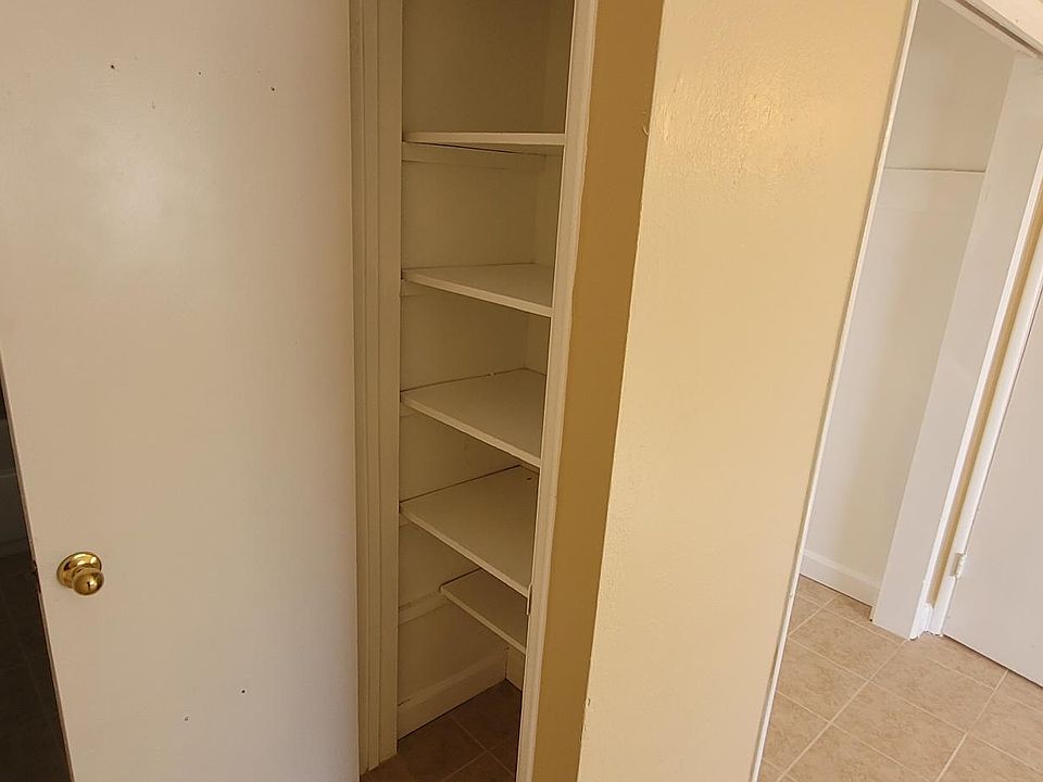 View of closets