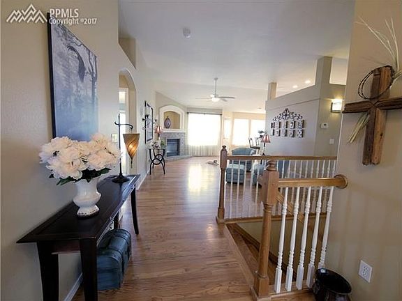 Entry with real hardwood flooring on most of main-level