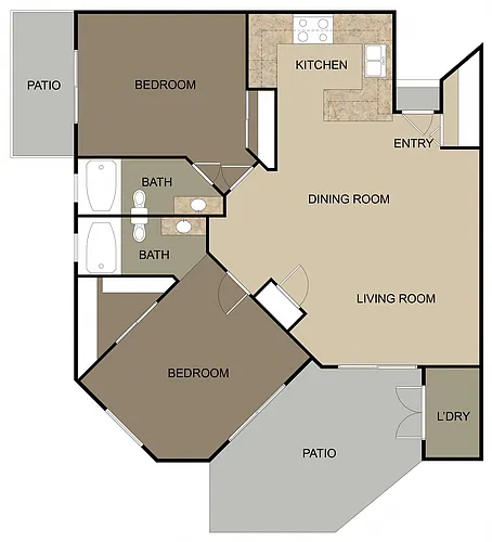 Floor plan B7