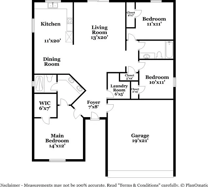 3 bed, 2.0 bath, 1408 sqft, $2,210 — Photo 2