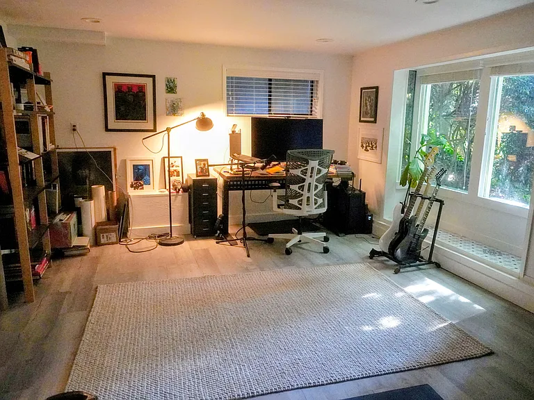 Basement room view from other side
