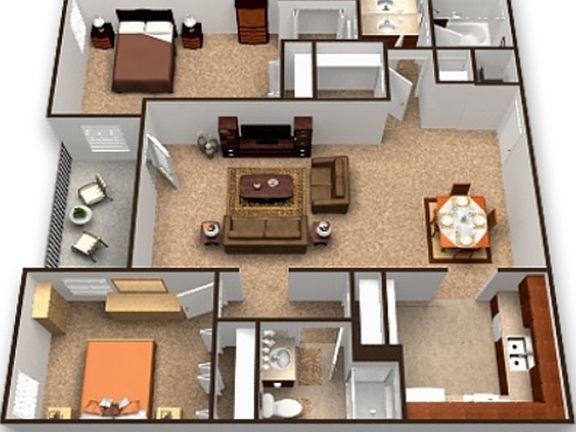3rd image of 9917 Walnut Dr APT 103