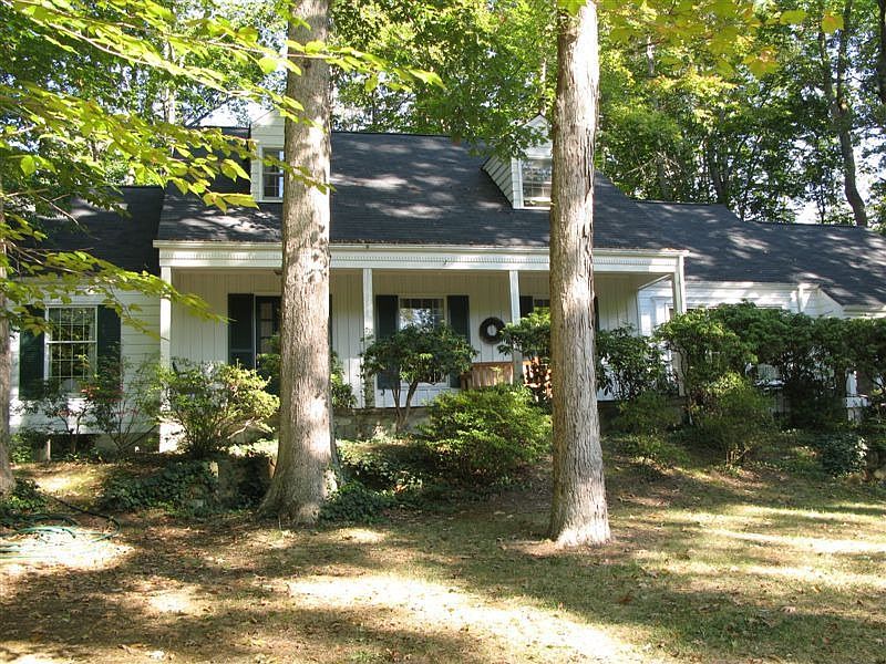 House from road