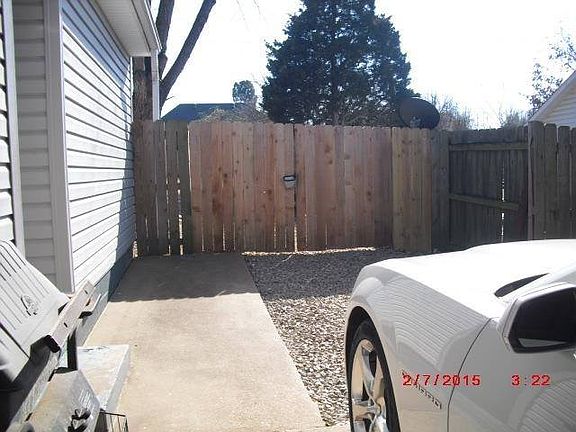 Drive to back yard.