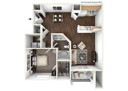 Floor plan Magnolia