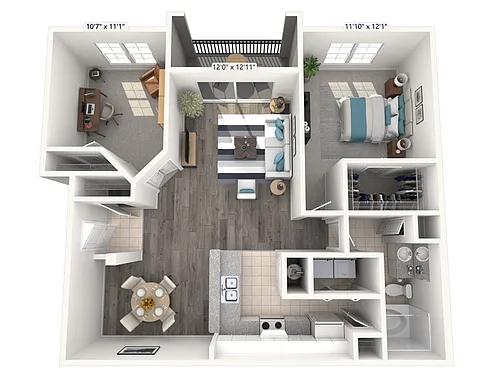 Floor plan B1