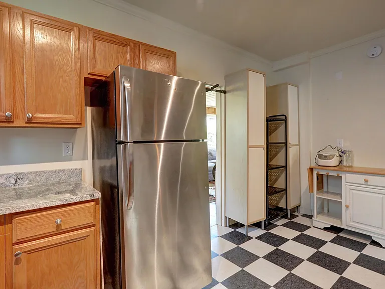 Stainless steel refrigerator and sink!