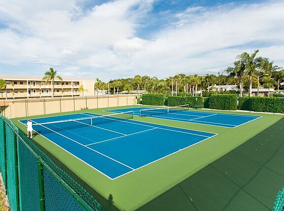 New Tennis Courts 