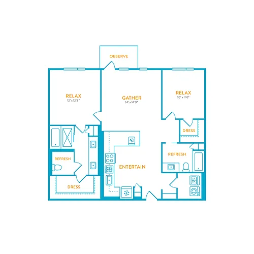 Floor plan Skylar