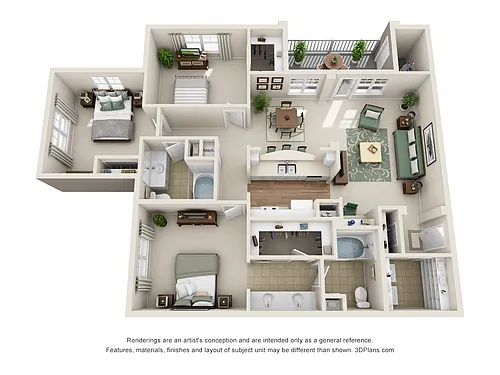Floor plan The Atlanta