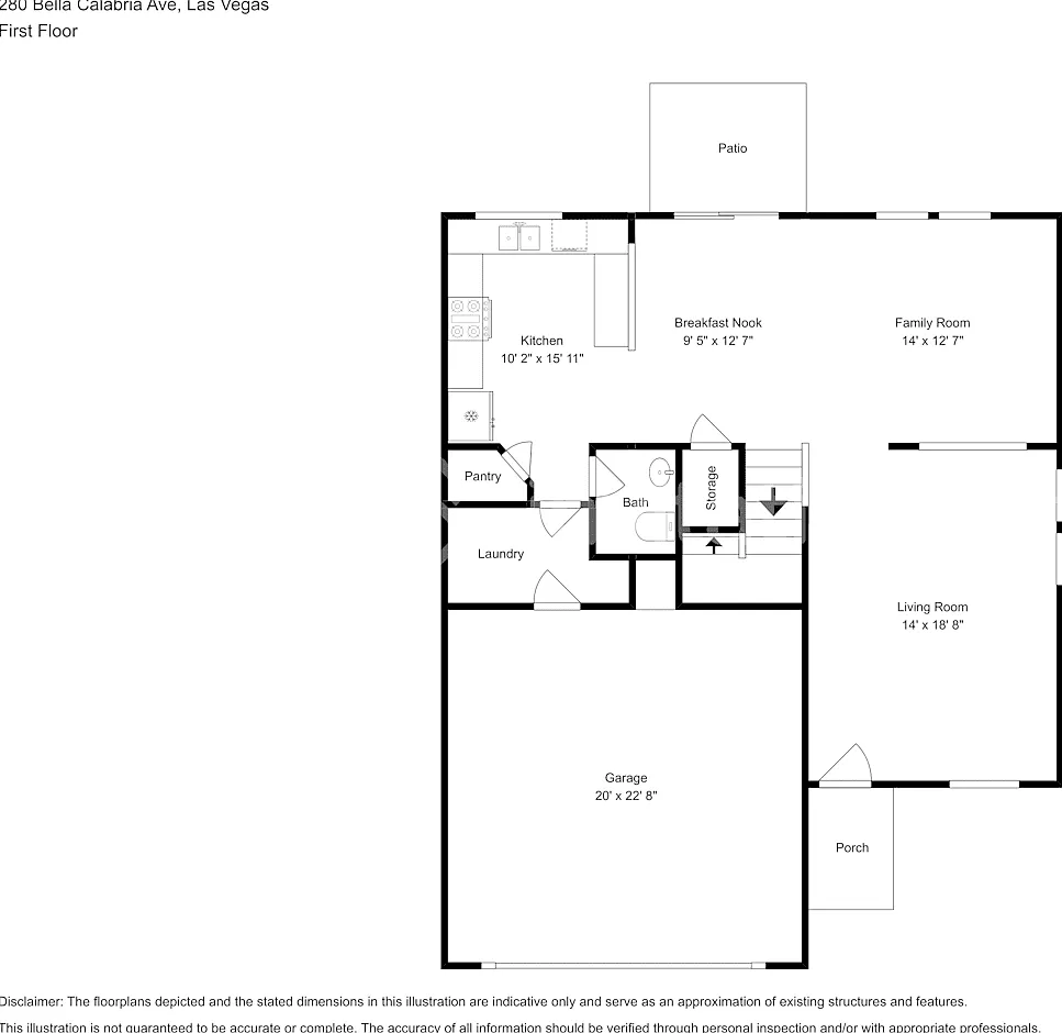 280 Bella Calabria Ave Las Vegas, NV 89183 — Photo 1