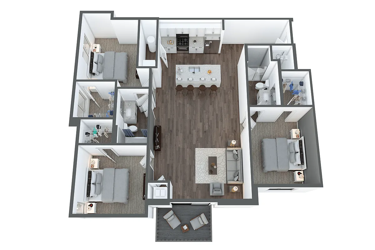Floor plan D1