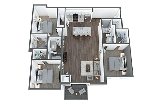 Floor plan D1