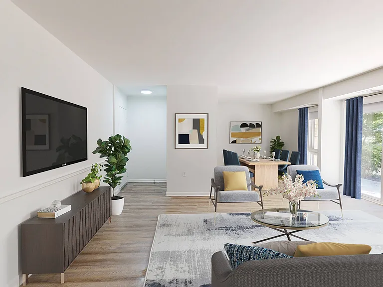 Spacious layout with clean sight lines