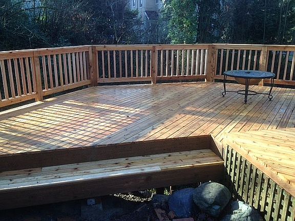 Back deck