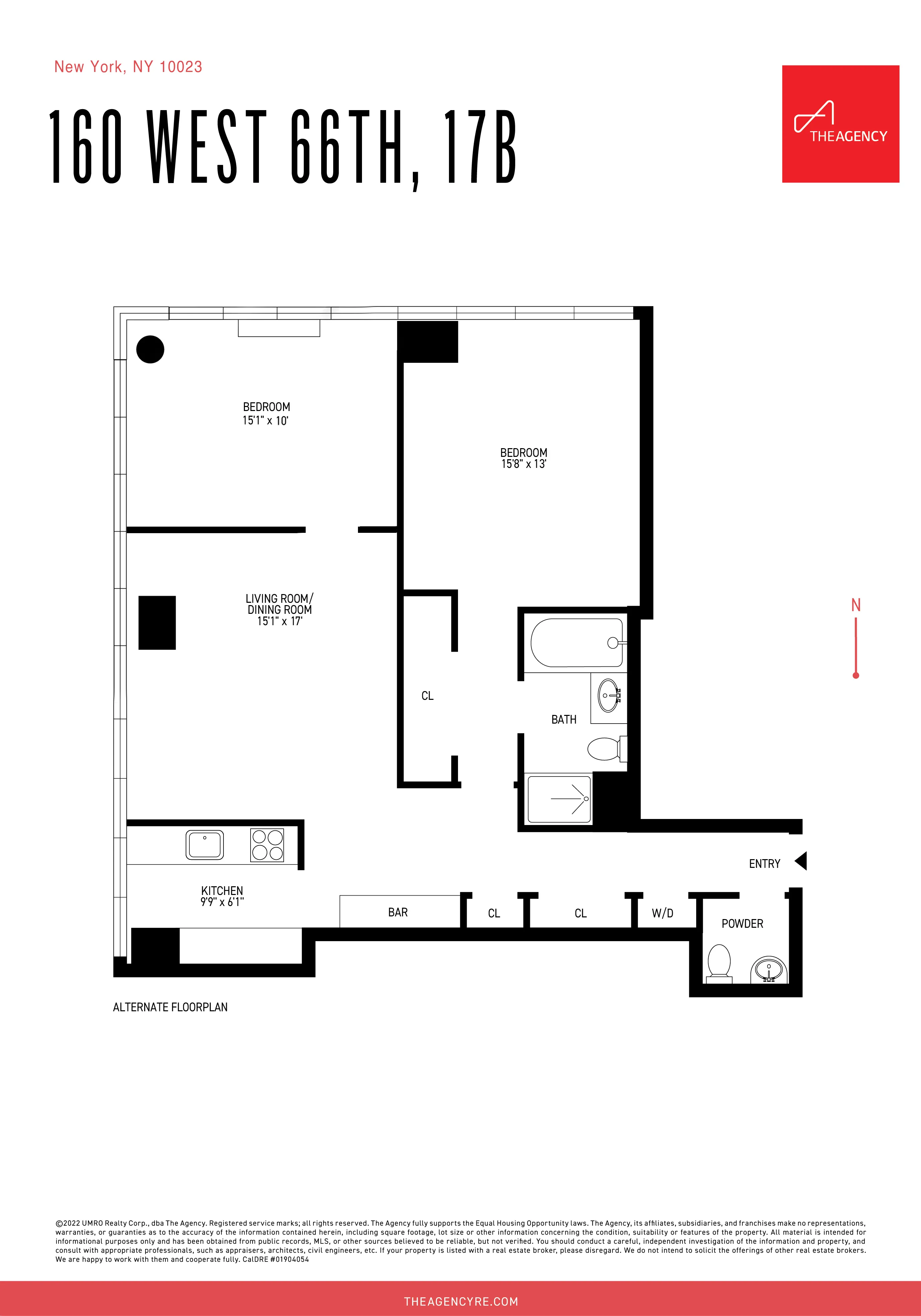 160 West 66th Street #17B in Lincoln Square, Manhattan
