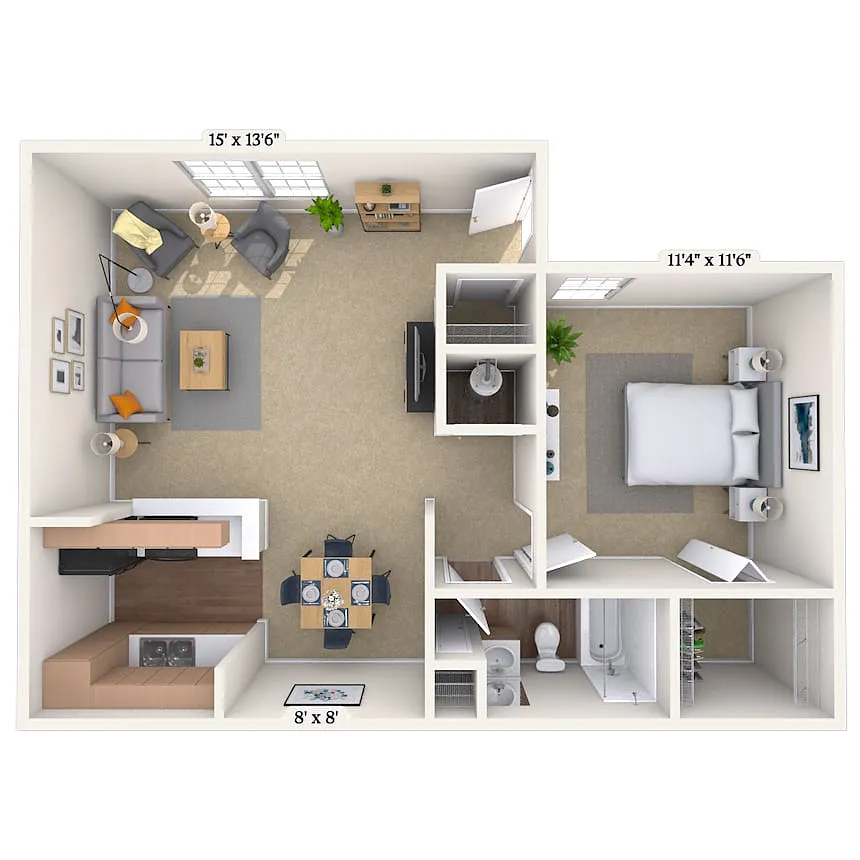 Floor plan The McBee