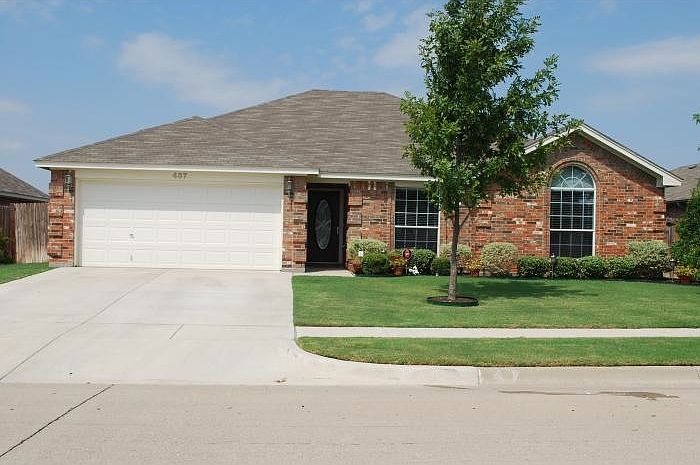 Front of the house, trees removed