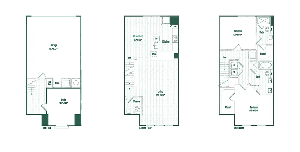 Floor plan TH2
