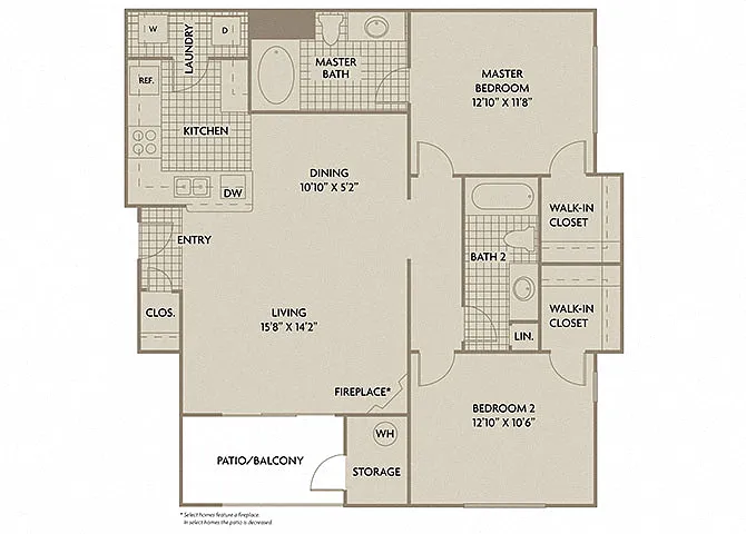 Floor plan Naples