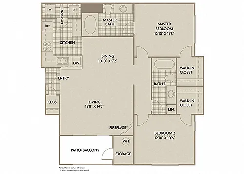 Floor plan Naples