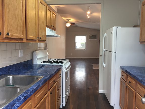 Kitchen from side door
