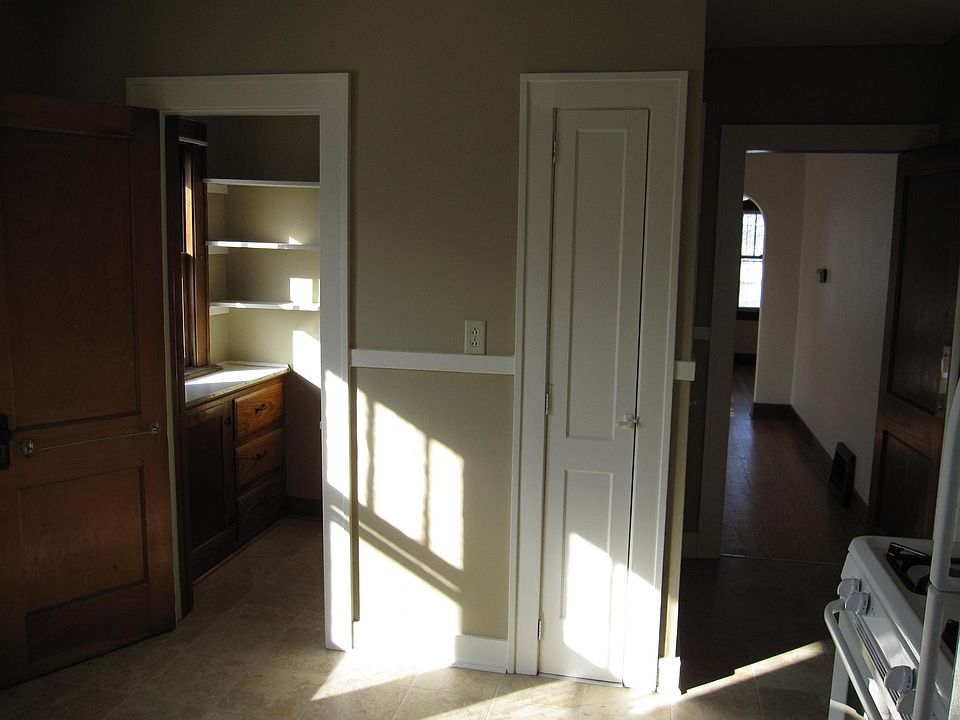 Pantry located off of the kitchen