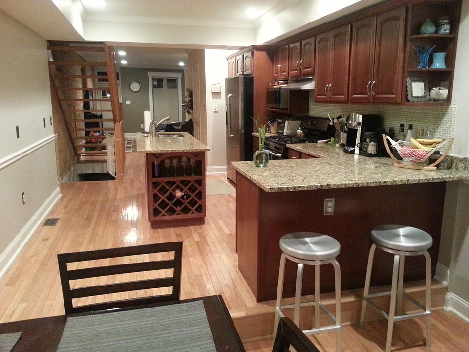 Kitchen, Facing Front Door