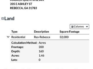 205 E Ashley St, Rebecca, GA 31783