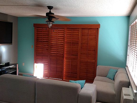 Shutter sliding door living 