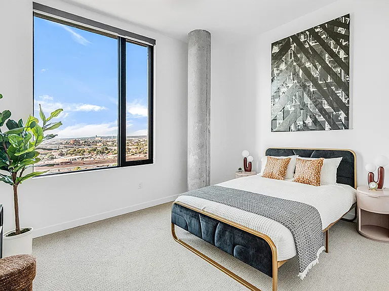 Large spare bedroom for guests