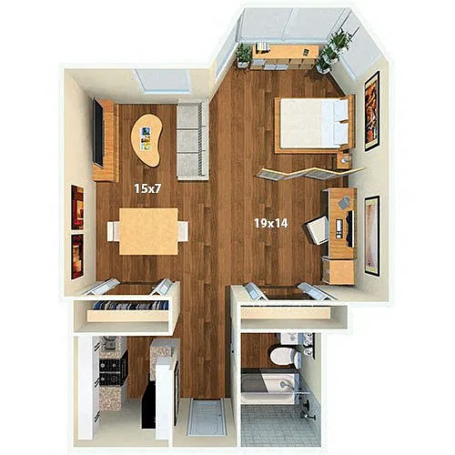 Floor plan Oxford
