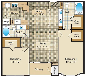Floor plan E