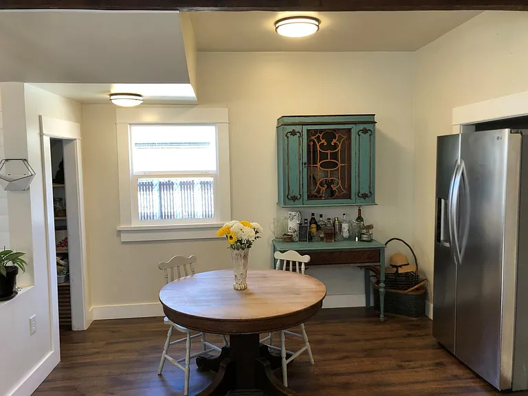 Dining room- open concept with kitchen