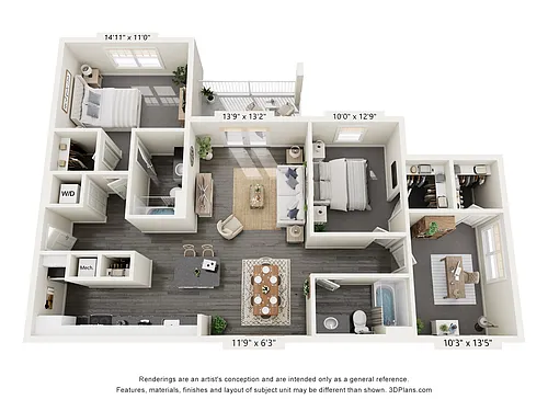 Floor plan Bethany