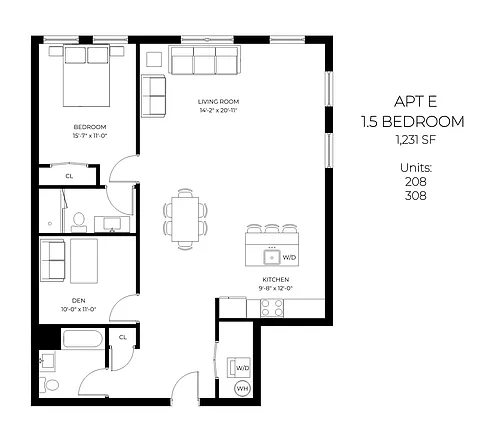 Floor plan The Gallery