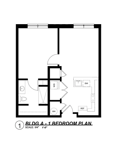 Floor plan 1C